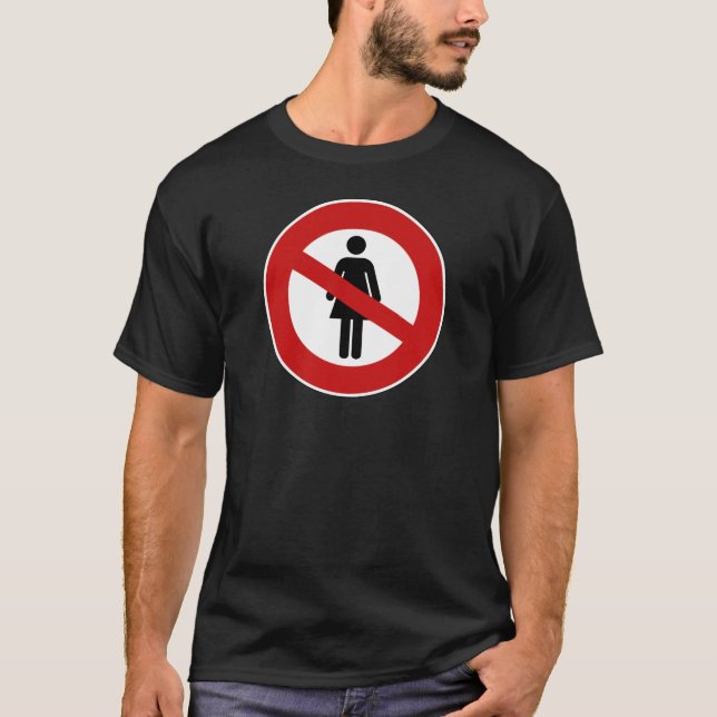 T-shirt MGTOW- aucune femme (Devant)