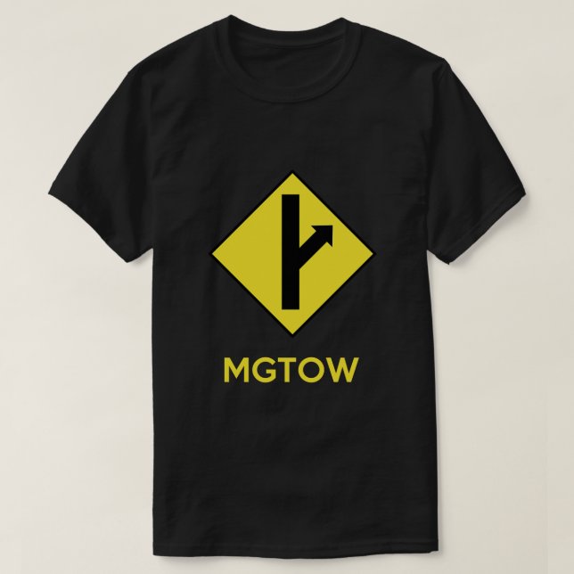 T-shirt Mgtow Hommes Partir À Leur Propre Voie (Design devant)