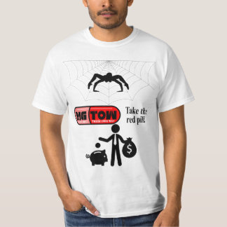T-shirt MGTOW - Prenez la pilule rouge
