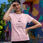 T-shirt Mh L'élément de l'indifférence Chemise<br><div class="desc">Tant d'éléments dans le tableau périodique,  mais peu importe... Je ne me soucie pas de l'élément d'indifférence!</div>