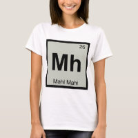 Mh - Mahi Mahi Chimie Symbole du tableau périodiqu