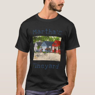 T-shirt Mhas Vineyard Beach House Vacances Cape Cod Cottag