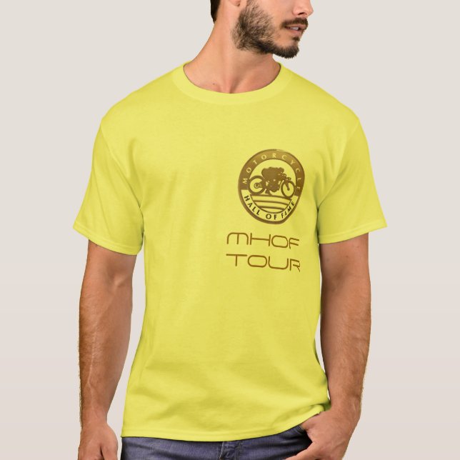 T-SHIRT MHOF, VISITE DE MHOF (Devant)