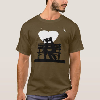 T-shirt mi baiser d'amour de nuit