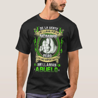 T-shirt Mi gente favorita me llama abuelo Regalo para el a