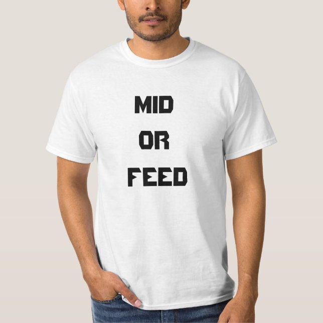 T-SHIRT MI OU ALIMENTATION (Devant)