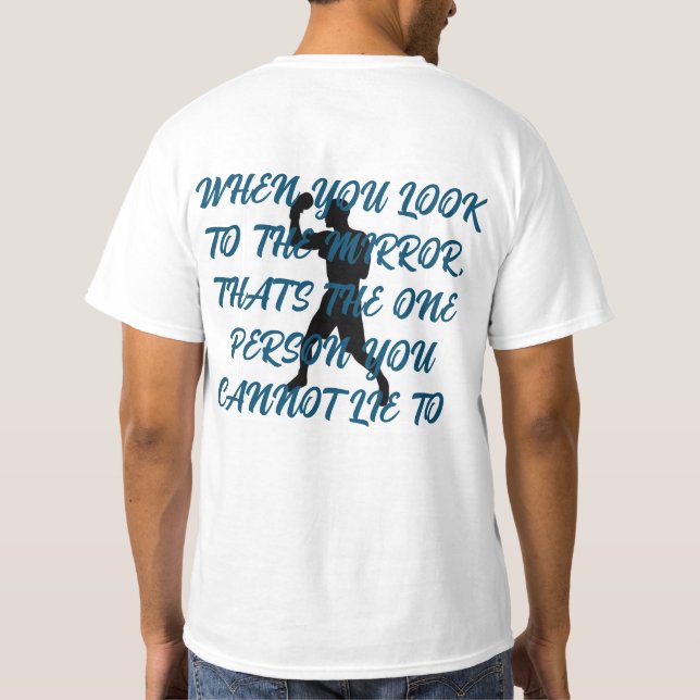 T-shirt mi yo en el espejo (Dos)