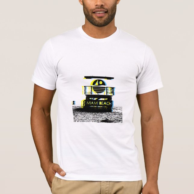 T-shirt Miami Beach (Devant)