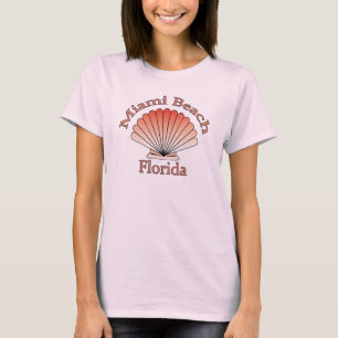 T-shirt Miami Beach Florida Seashell