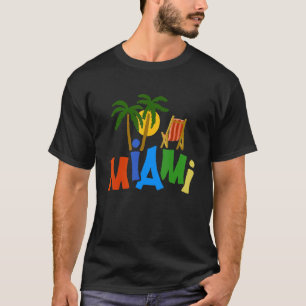 T-shirt Miami City Floride souvenir pour hommes femmes 3