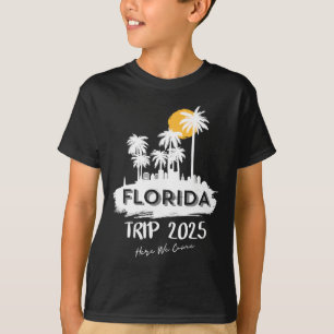 T-shirt Miami Florida Beach Trip 2025 Ici Nous Venons Matc