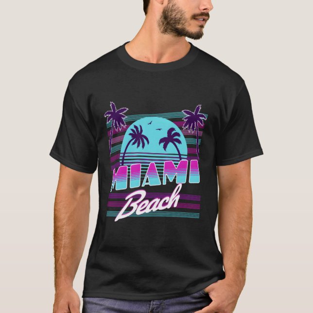 T-shirt Miami Floride (Devant)