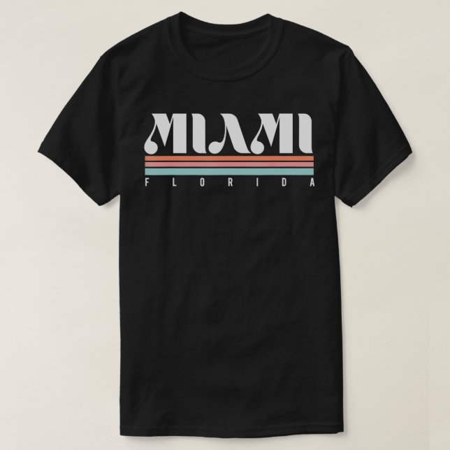 T-shirt Miami Floride (Design devant)