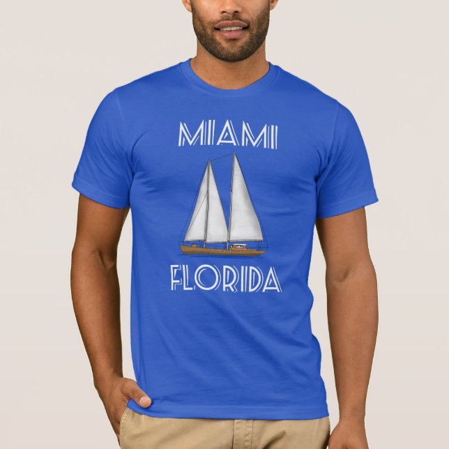 T-shirt Miami Floride (Devant)