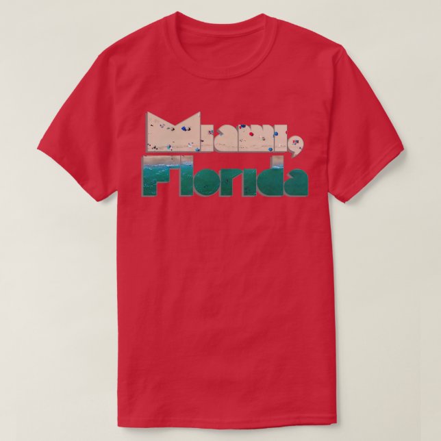 T-shirt Miami Floride (Design devant)