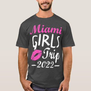 T-shirt Miami Girls Trip 2022 Bachelorette Party Mariage P
