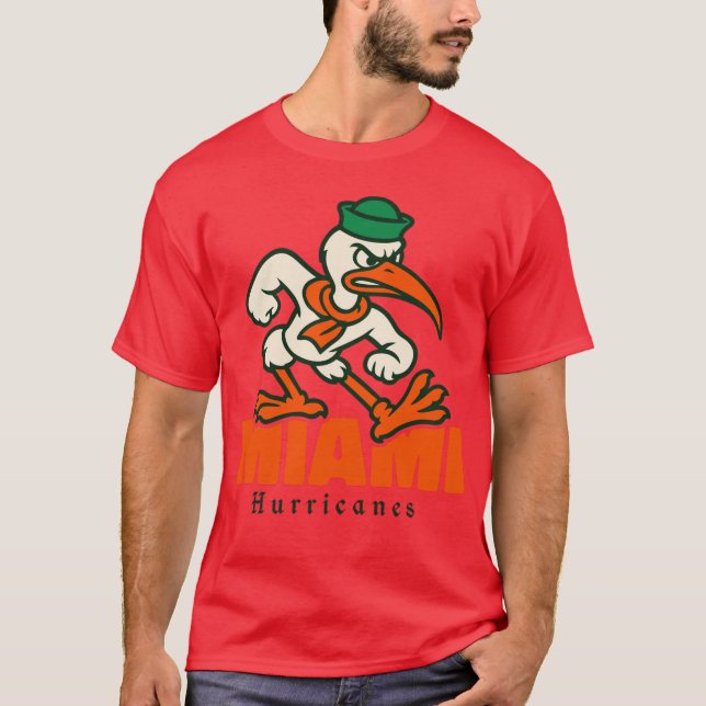 T-shirt Miami Hurricanes funny (Devant)