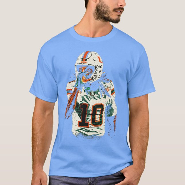 T-shirt Miami Hurricanesoney 10 Grit Style Art friends (Devant)