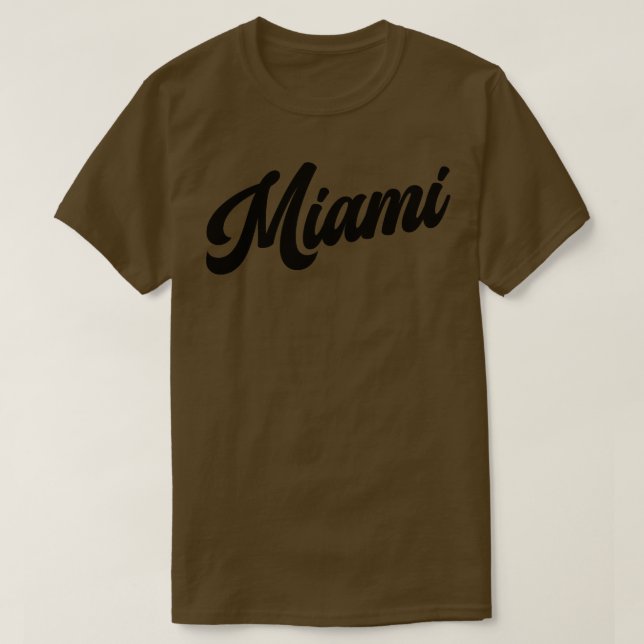 T-shirt Miami Retro Inter Miami Soccer (Design devant)