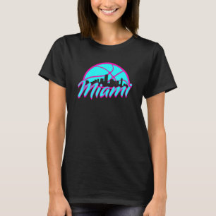 T-shirt Miami Retro Vintage Floride 2