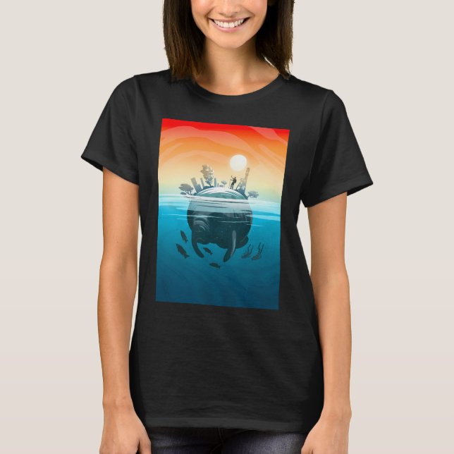 T-shirt Miami sauvage (Devant)