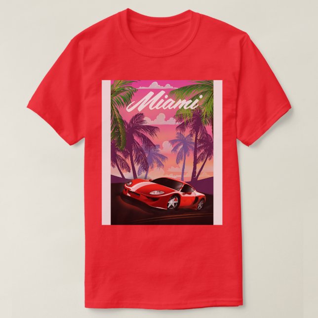 T-shirt Miami Sports (Design devant)