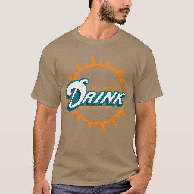 T-shirt MiamiDolphins family (Devant)