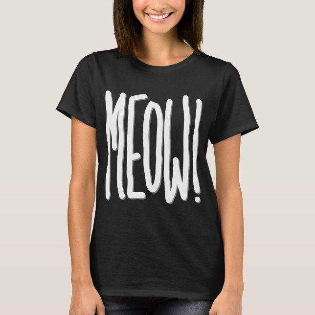 T-shirt Miaou ! (Devant)