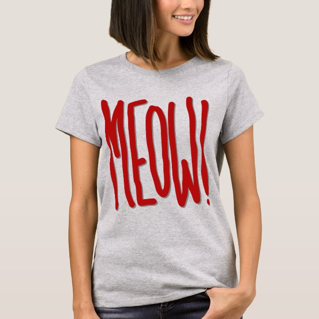 T-shirt Miaou ! (Devant)