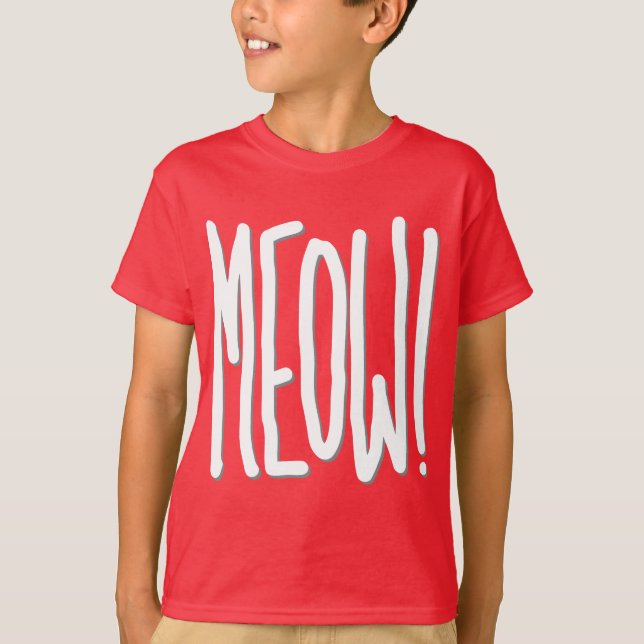 T-shirt Miaou ! (Devant)
