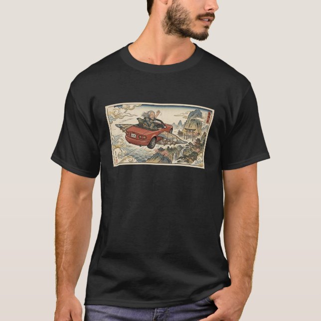 T-shirt Miata Mike Art : Conception en hommage à Tom Matan (Devant)