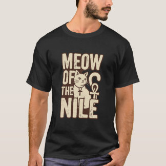 T-shirt Miau du Nil – L'esthétique du chat de l'Égypte ant
