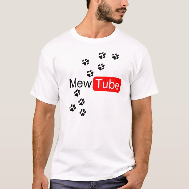 T-shirt Miaulent la chemise d'amoureux des chats de tube (Devant)