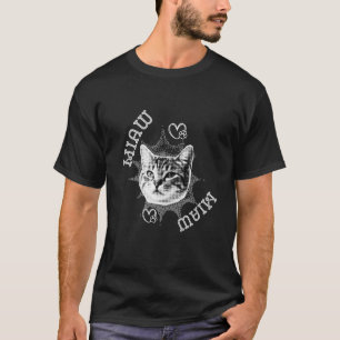 T-shirt MIAW : Un t-shir de conception parfaitement jouée