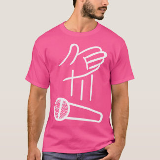 T-shirt Mic Drop 90S Hip hop T Chemise Pour Old School Nin