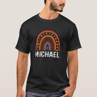 T-shirt Michael Colorful Rainbow Funny Men / Garçon / Baby