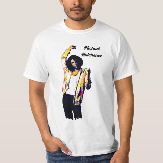 T-shirt Michael Hutchence Colorée (Devant)