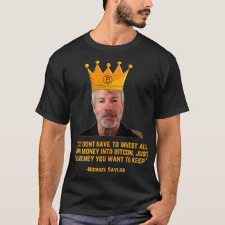 T-shirt Michael Saylor Bitcoin, Bitcoin
