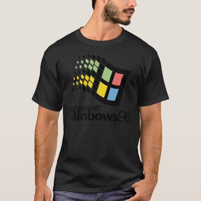 T-shirt Michaelsoft Binbows 96 Essential (Devant)