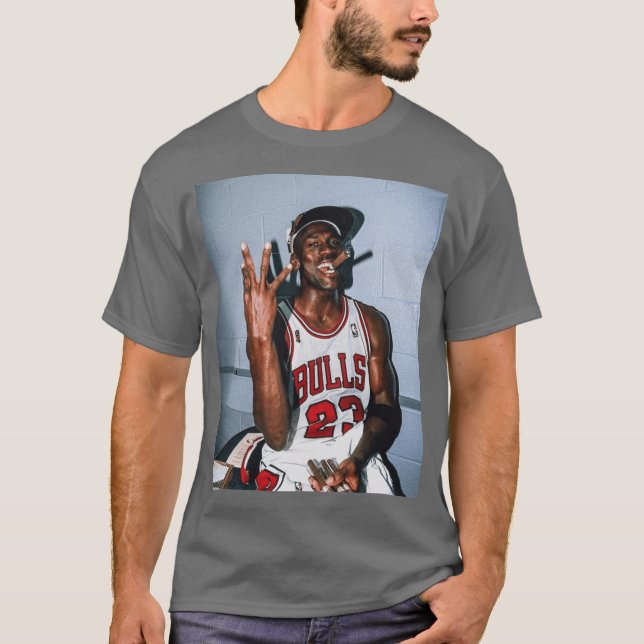 T-shirt Micheal Cigar retro garçon garçon (Devant)