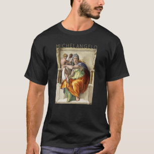 T-shirt Michelangelo Delphic Sibyl Sistine Chapelle Pour A