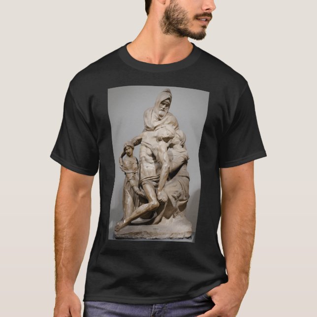 T-shirt Michelangelo Pieta Bandini Opéra Duomo Florence (Devant)