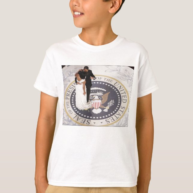 T-shirt Michelle et Barack Obama (Devant)