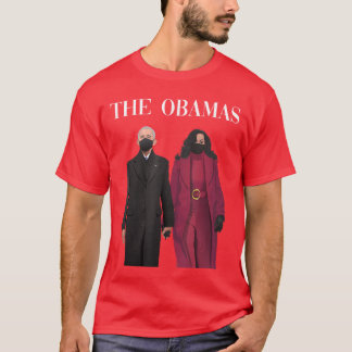 T-shirt Michelle et Barack Obama