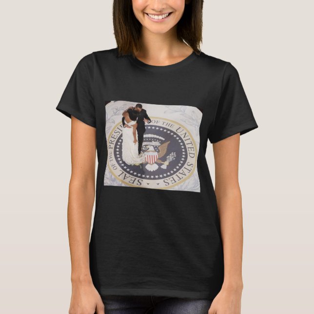 T-shirt Michelle et Barack Obama (Devant)