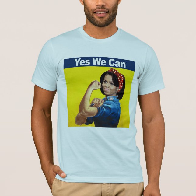 T-shirt MICHELLE le RIVEUR - OUI NOUS CAN.png (Devant)