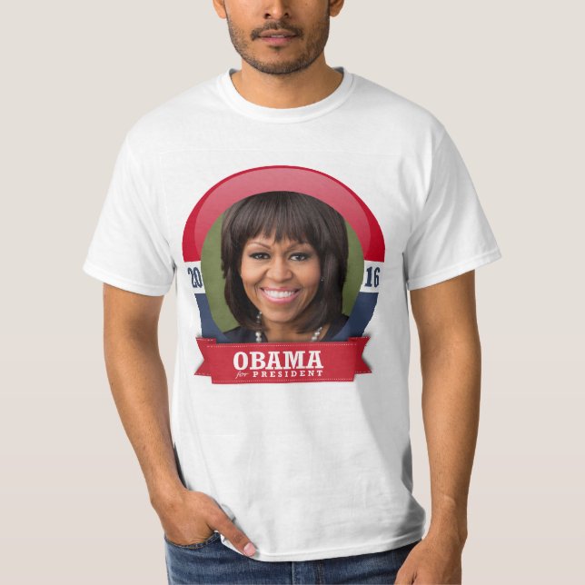 T-SHIRT MICHELLE OBAMA 2016 (Devant)