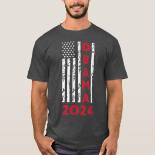 T-shirt Michelle Obama 2024 Obama 24 Président Libéral De