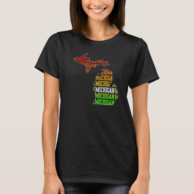 T-shirt Michigan (Devant)