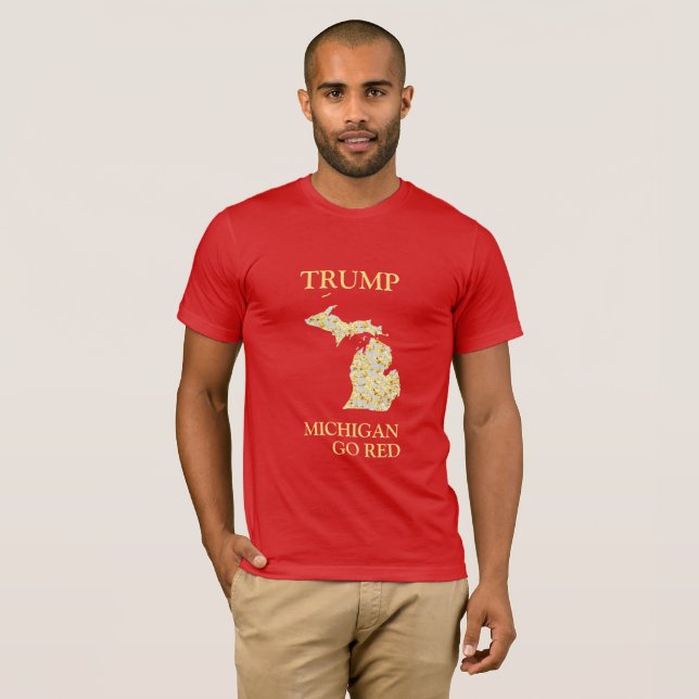 T-SHIRT MICHIGAN (Devant entier)